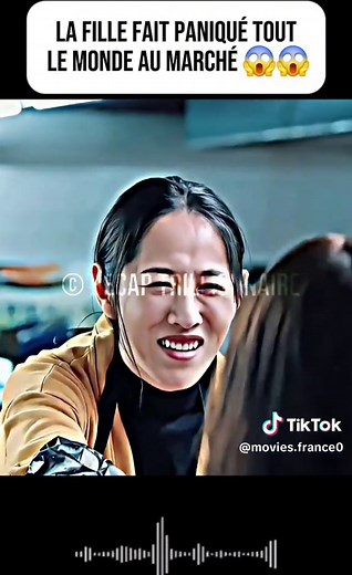 LA FILLE fait PANIQUE TOUT LE MONDE AU MARCHÉ #netflixfr #france #movies