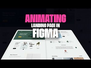 Animating Your Landing Page In Figma