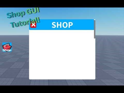 How to make a Shop GUI in ROBLOX Studio!