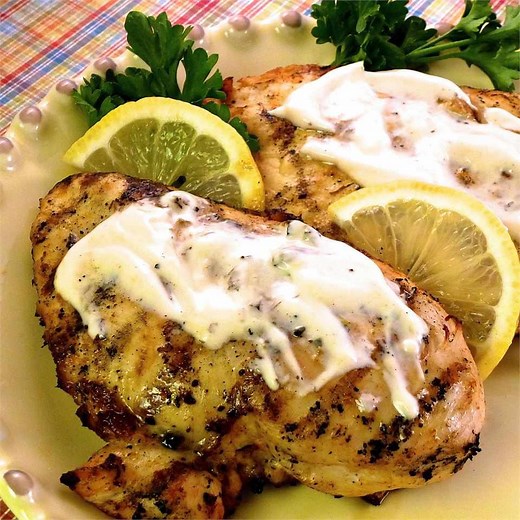 Grilled Greek Yogurt Marinated Chicken