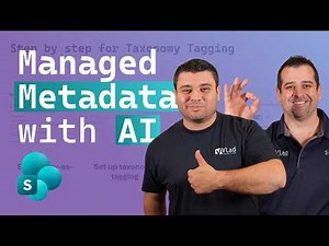 Add Managed Metadata in SharePoint with AI (Full Tutorial)