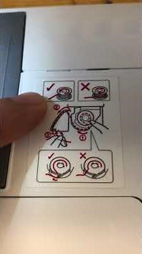 Step 2 of 5: How to load a bobbin into a Brother xr3774 sewing machine