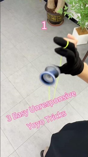 3 Easy Unresponsive Yoyo Tricks #magicyoyo #easy #beginners #yoyo #yoyotricks #shortvideo #fypシ