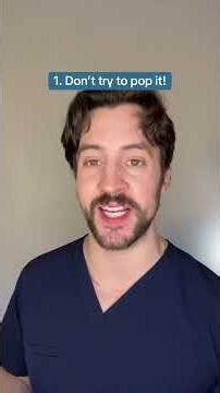 How to ACTUALLY fix an acne cyst