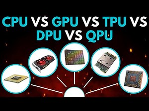CPU vs GPU vs TPU vs DPU vs QPU | Breaking Down the Titans of Processing #cpu #gpu #quantumcomputer