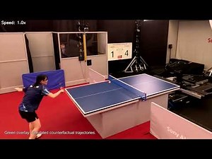 Sony AI's robot Ace scores against pro ping-pong players