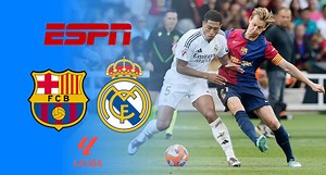 Disney Plus transmitió el partido Real Madrid 2-1 FC Barcelona por LaLiga (26/10/2025)
