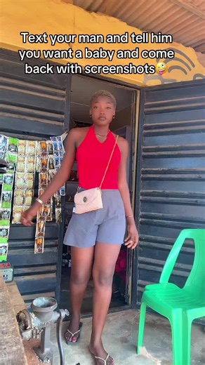 #Text your man and tell him you want a baby and come back with screenshots🤣🤪🤪