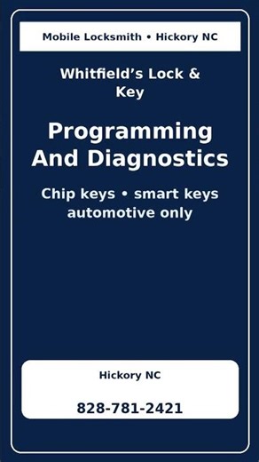 Push Start Not Working Hickory NC | Key Programming & Smart Keys.