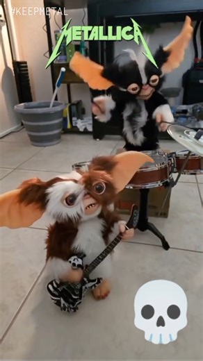 Gremlin: don’t get it wet, don’t expose it to bright lights, and don’t feed it after midnight. #Metallica #Gremlin #KeepMetal #fyp | Keep Metal