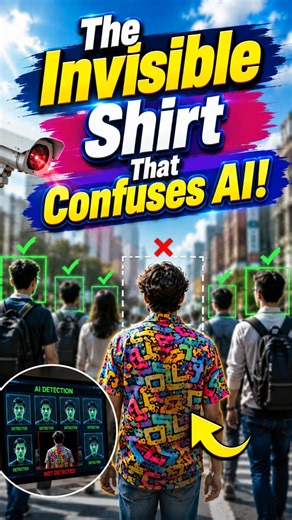 The Invisible Shirt That Confuses AI.