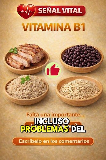 Vitamin B1 ⚠️ Serious signs you're ignoring #health #vitamins