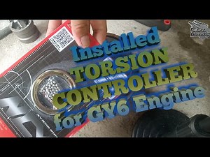 Installed TORSION CONTROLLER for GY6 Engine