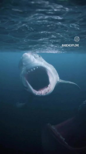 JAWS Vs THE MEG #jaws #megladon #shark #sharkweek #ocean #foryou #foryoupage