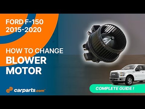 How to replace the Blower Motor 2015-2020 Ford F-150 💨