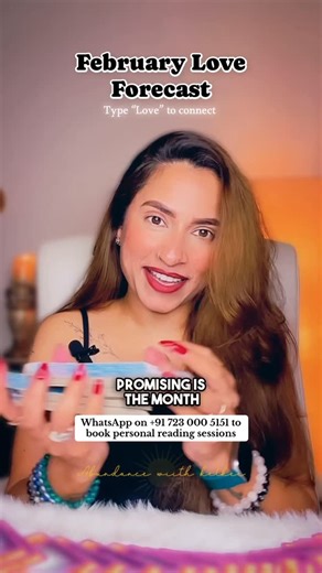 Ketkee - Tarot | Numerology | Spiritual Wellbeing on Instagram: "Love and relationships in the month of February ❤️💫 If you want to get a detailed tarot reading unique to your situation you must book a personal reading with me to see what is the guidance for you. WhatsApp on +91 723 000 5151 to get started💗🙌🏼"