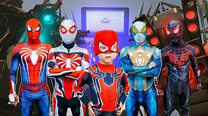 109K views · 2.3K reactions | TEAM SPIDER-MAN in REAL LIFE|| KID SPIDER MAN & Spider-Man SWAP BODY (LIVE ACTION STORY ) #spiderman #funny #action | FLife Funny Vlogs | Facebook