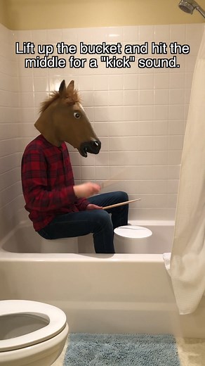 42K views · 854 reactions | Bucket drumming tutorial in less than 30 seconds  #bucketdrumming #drumming #rickroll | Buckets the Drummer | Facebook