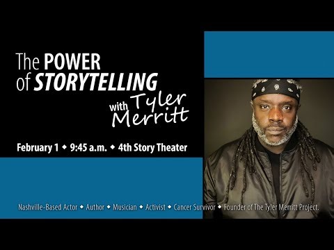 The Power of Storytelling with Tyler Merritt - February 1, 2026 at 9:45 a.m.