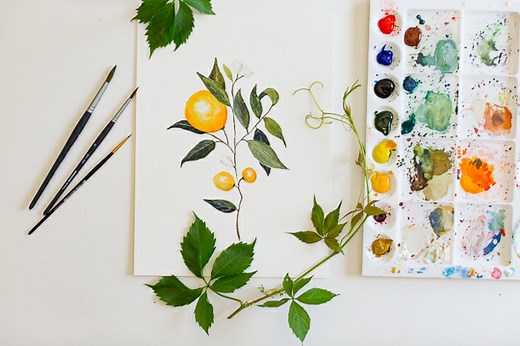 ▷ 1001   ideas de dibujos con acuarelas inspiradoras en fotos