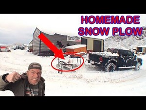 Homemade Snow Plow - DIY