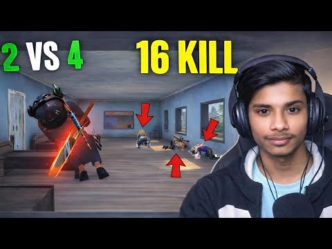 M249 GUN DESTRUCTION 😱 16 KILLS CLUTCH | ROYCE BHAI & RAI BHAI 🔥 FREE FIRE #freefire #video #ff