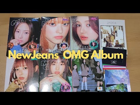 NewJeans ‘OMG’ Message Card ver. (Set) Album unboxing #newjeansomg