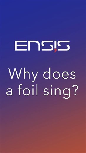 ENSIS Watersports on Instagram: "Why does a hydrofoil sing or whistle? In Episode 3 of Understanding Foils we answer why do some foils whistle or “sing”? Jan Pütz breaks down the hydrodynamic and aerodynamic causes of foil noise and what vibrations, edges, and design features have to do with it. A fascinating deep-dive into the physics behind foil sound. Stay tuned for episode 4 of ‘Understanding Foils’. FULL VIDEO 🔗 LINK IN BIO #ensiswing #ensiswatersports #wingfoil #wingfoildaily #ensis"