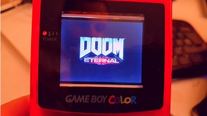 Doom Eternal on Gameboy Color @Raspberry_Pi #PiDay #RaspberryPi