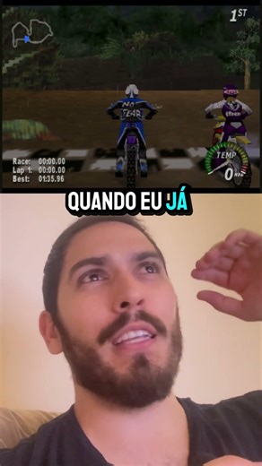 O jogo clássico de Motocross! Excitebike 64 mini review #nintendo #jogos #videogame