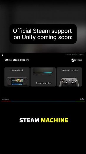 We’re excited to announce that we are bringing official Steam support to Unity 🤝
