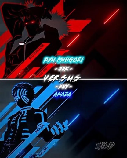 Ryu Ishigori VS Akaza #anime #jujutsukaisen #edit #demonslayer #jjk #kny #ryuishigori #akaza #versus