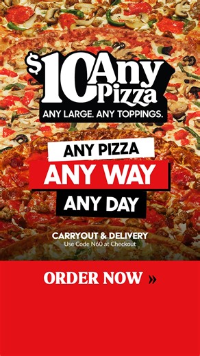 Any large. Any toppings. Just $10!  | Pizza Hut | Facebook