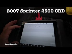How to reset oil light 2007 Sprinter 2500 CRD