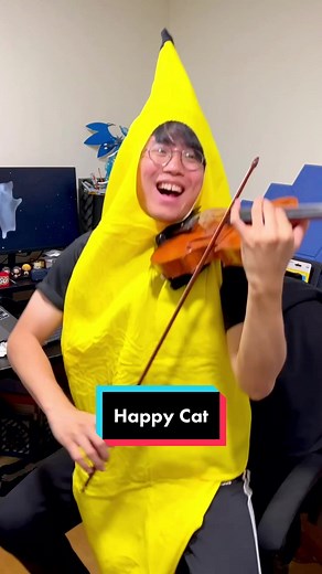 Happy happy 😃 #fyp #fypシ #myhappysong #happyhappyhappy #happycats #bananacat #meme #pxxxxxb #boyviolin #happy #bananacatcrying #violin #happyhappycat