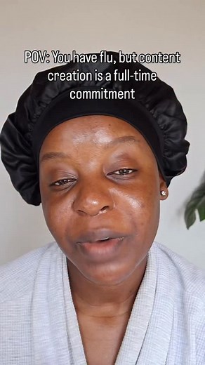 Trying to film while my immune system is buffering 😭 #fyp | Rotenda Hangwani-Model