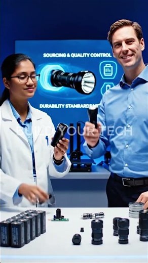 HOW TO BUILD LED FLASHLIGHT #automobile #techtech #technology