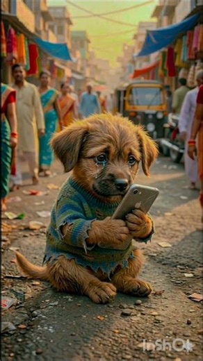 From Sad to Superstar! Poor Puppy Got Silver Play Button 🥺🏆#animation#shortvideo#puppy