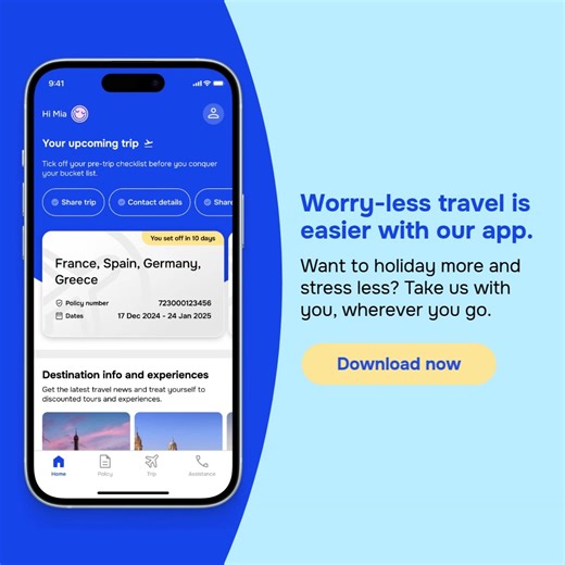 Travel smarter with our Cover-More app! ✈️ You can buy your cover in our app, then treat yourself to discounted fun travel stuff. Yay!  iOS: https://apps.apple.com/au/app/cover-more-travel-insurance/id6444196018 Android: https://play.google.com/store/apps/details?id=com.covermore.apac&pli=1 | Cover-More Travel Insurance | Facebook