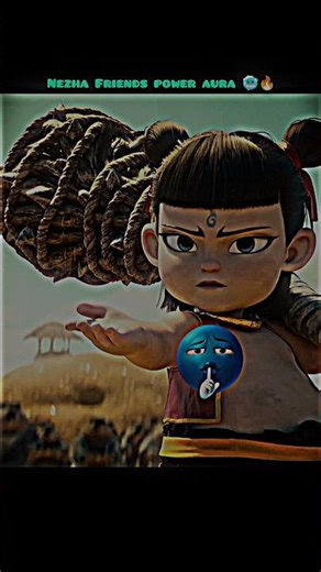 Nezha friends power aura 🥶🔥 #shorts #animation #nezha #animatedmovie