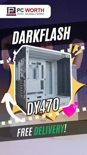 Check this out mga bossing!! DarkFlash Philippines DY470 is now available at PC Worth! 🫣 #PCWORTH #worthit #darkFlash #casing #case #pc #pcgaming #pcbuild #pcgamer #pcsetup | PC WORTH
