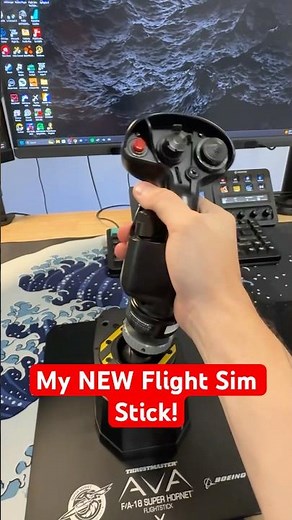 My NEW Flight Sim Stick!