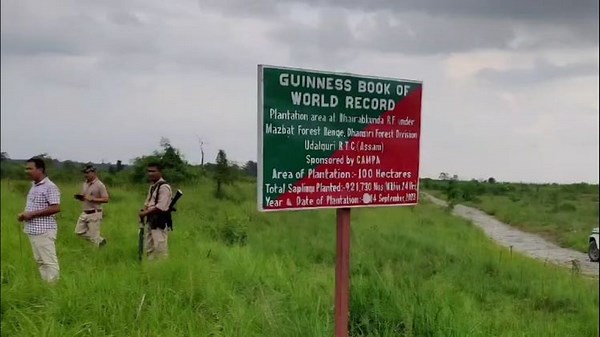 Massive fire destroys Assam’s world record-breaking tree plantation drive in Udalguri