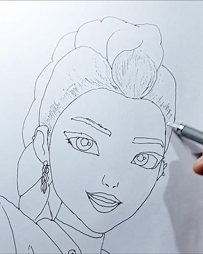 How to Draw Rumi (K-Pop Demon Hunters) | Step-by-Step Sketching