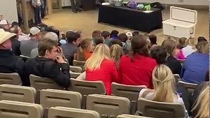 The moment the high overall FFA team from Illinois found out they won the American Royal. | Livestockjudging.com