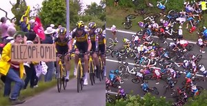 Police looking for fan that caused spectacular crash at Tour de France | Sports