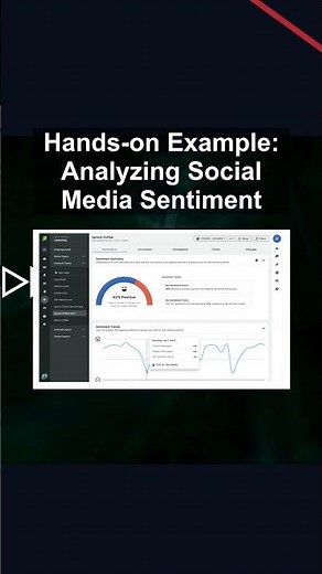 Hands-on Example: Analyzing Social Media Sentiment #ai #artificialintelligence #machinelearning