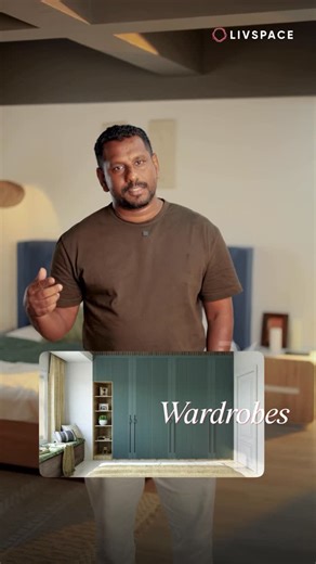 Design Verses on Instagram: "Luxury Wardrobes. Attainable Pricing. Our Pricing • Essential Finishes | Starting at ₹1,600/sq.ft. • Premium Finishes | Starting at ₹2,100/sq.ft. (Includes Regalia, Membrane, and Fluted Laminates) Why Choose Us? • Curated Styles: Sleek basics to premium architectural textures. • Guaranteed Quality: Precision engineering by Livspace. • Value Driven: High-end design without the luxury markup. Limited-time offer. Let’s design your dream space together. Consult with an E