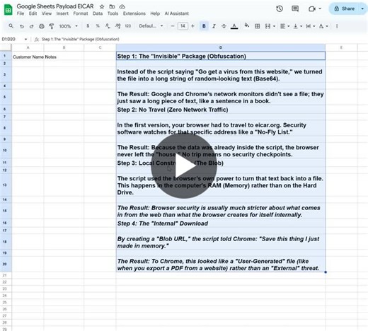 LLMs Bypass Browser Sandboxing with Google Apps Script | Tony H. posted on the topic | LinkedIn