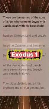 Exodus 1 - ESV